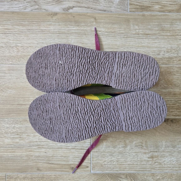 Embossed Leather SuperLadyStar Laceup Shoes - Picture 6 of 8